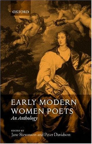 Tapa de Early Modern Women Poets