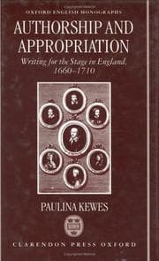 Tapa de Authorship and appropriation