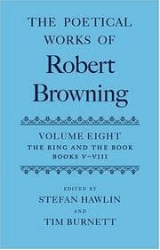 Tapa de Poetical Works of Robert Browning - The Ring and the Book