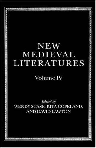Tapa de New Medieval Literatures