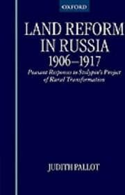 Tapa de Land Reform in Russia, 1906-1917