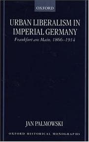 Tapa de Urban liberalism in imperial Germany