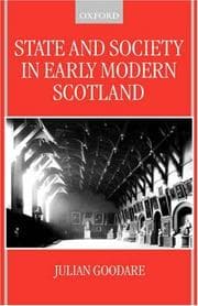 Tapa de State and society in early modern Scotland