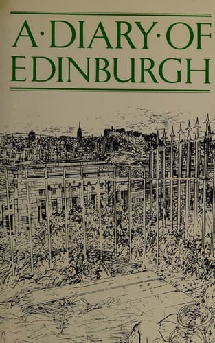 Tapa de A Diary of Edinburgh