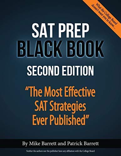 Tapa de SAT Prep Black Book