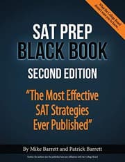 Tapa de SAT Prep Black Book