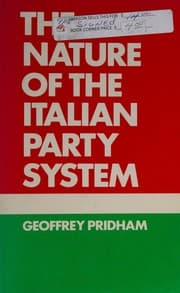Tapa de The nature of the Italian party system