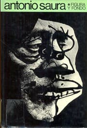 Tapa de Antonio Saura, figura y fondo