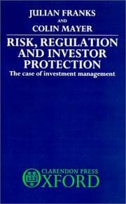 Tapa de Risk, regulation, and investor protection
