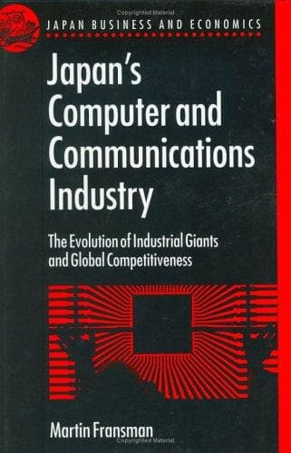 Tapa de Japan's computer and communications industry