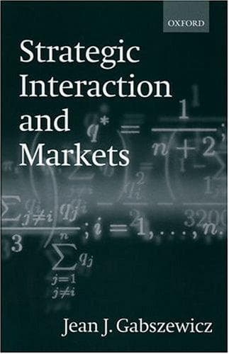 Tapa de Strategic interaction and markets