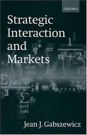 Tapa de Strategic interaction and markets
