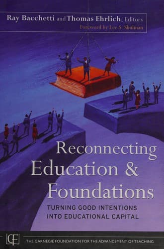 Tapa de Reconnecting education and foundations