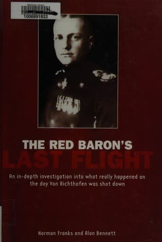 Tapa de The Red Baron's last flight
