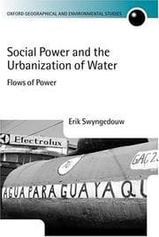 Tapa de Social Power and the Urbanization of Water