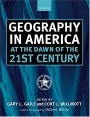 Tapa de Geography in America at the dawn of the 21st century