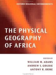 Tapa de Physical Geography of Africa