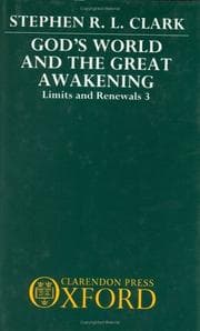 Tapa de God's world and the great awakening