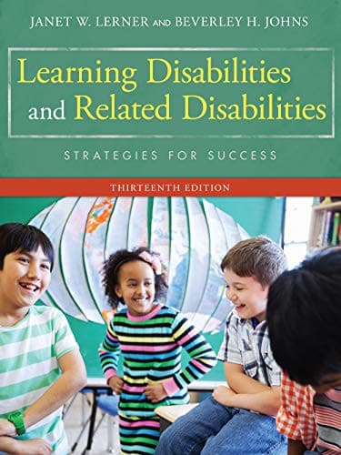 Tapa de Learning Disabilities and Related Disabilities