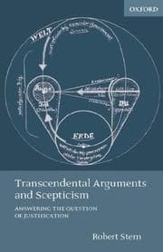 Tapa de Transcendental Arguments and Scepticism
