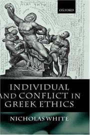 Tapa de Individual and Conflict in Greek Ethics