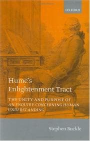 Tapa de Hume's Enlightenment Tract