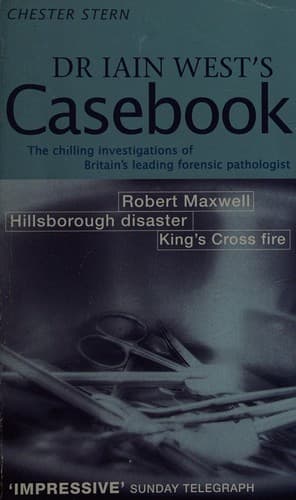 Tapa de Dr Iain West's Casebook