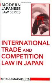 Tapa de International trade and competition law in Japan