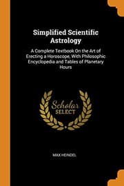 Tapa de Simplified Scientific Astrology