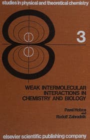 Tapa de Weak intermolecular interactions in chemistry and biology