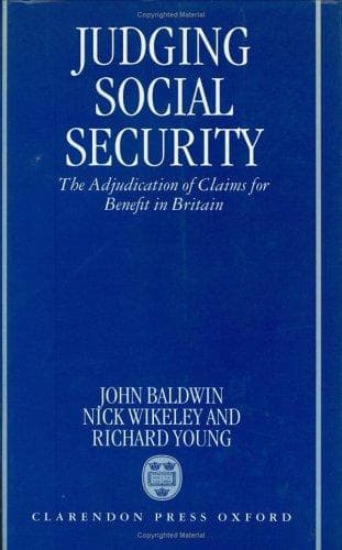 Tapa de Judging social security