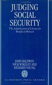 Tapa de Judging social security