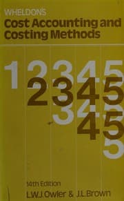 Tapa de Cost accounting and costing methods