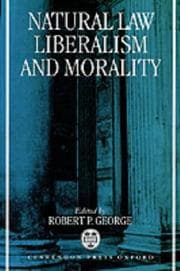 Tapa de Natural Law, Liberalism, and Morality