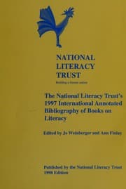 Tapa de The National Literacy Trust's 1997 international annotated bibliography of books on literacy
