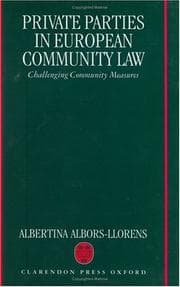 Tapa de Private parties in European Community law
