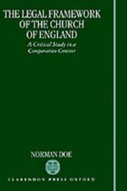 Tapa de The legal framework of the Church of England