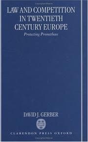 Tapa de Law and competition in twentieth century Europe
