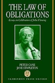 Tapa de The law of obligations