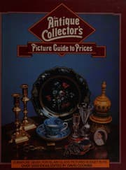 Tapa de Antique collector's picture guide to prices