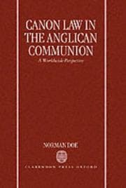 Tapa de Canon law in the Anglican communion