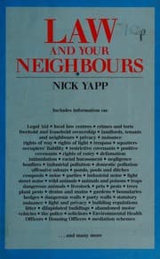 Tapa de The Law and Your Neighbours