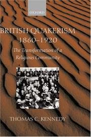 Tapa de British Quakerism, 1860-1920