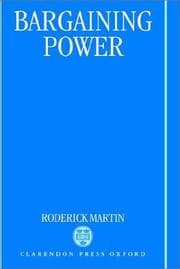 Tapa de Bargaining power