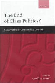 Tapa de The End of Class Politics?