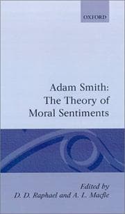Tapa de The Glasgow edition of the works and correspondence of Adam Smith