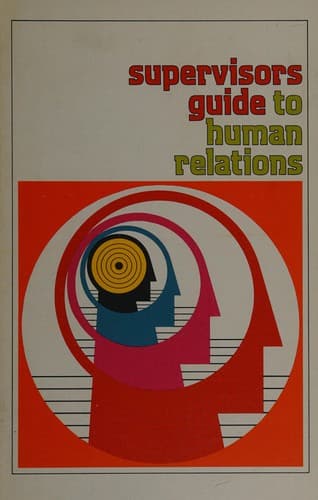 Tapa de Supervisors Guide to Human Relations