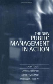 Tapa de The new public management in action