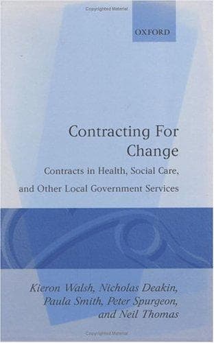 Tapa de Contracting for Change