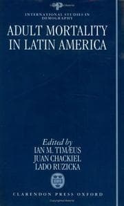 Tapa de Adult mortality in Latin America